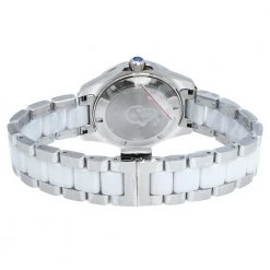 TAG Heuer White Ceramic Stainless Steel Aquaracer WAY131D.BA0914 Women's Wristwatch 35 Mm For Women -Tag Heuer Sales Shop luxury women tag heuer new watches p314374 004