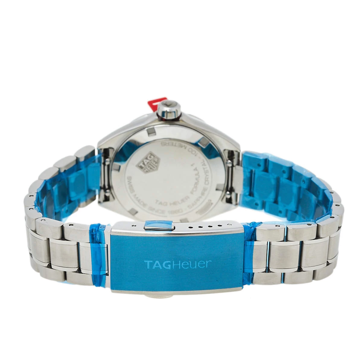 Tag Heuer Blue Stainless Steel Formula 1 WBJ1412.BA0664 Women's Wristwatch 32 Mm For Women 5 Tag Heuer Blue Stainless Steel Formula 1 WBJ1412.BA0664 Women's Wristwatch 32 Mm For Women - Image 5