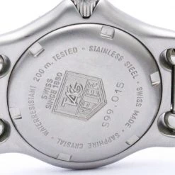 Tag Heuer White Stainless Steel Professional Women's Wristwatch 28MM For Women -Tag Heuer Sales Shop luxury women tag heuer used watches p103757 006