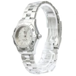 Tag Heuer Silver Stainless Steel Aquaracer Women's Wristwatch 27MM For Women
