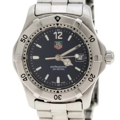 Tag Heuer Blue Stainless Steel Professional 200 WK1313-0 Women's Wristwatch 29 Mm For Women 8 Tag Heuer Blue Stainless Steel Professional 200 WK1313-0 Women's Wristwatch 29 Mm For Women -Tag Heuer Sales Shop luxury women tag heuer used watches p138455 003