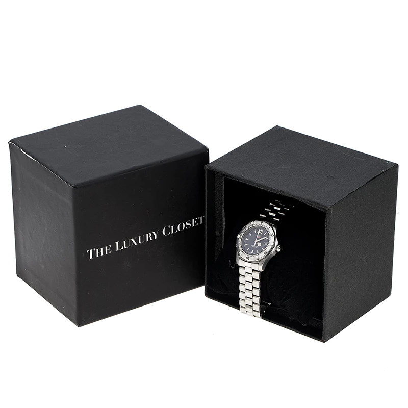 Tag Heuer Blue Stainless Steel Professional 200 WK1313-0 Women's Wristwatch 29 Mm For Women 6 Tag Heuer Blue Stainless Steel Professional 200 WK1313-0 Women's Wristwatch 29 Mm For Women - Image 6