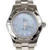 Tag Heuer Blue Stainless Steel Aquaracer Women's Wristwatch 28MM For Women