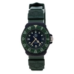 Tag Heuer Blue/Green Formula One 362.508 Women's Wristwatch 28 Mm For Women