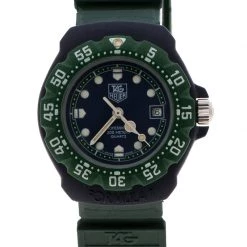 Tag Heuer Blue/Green Formula One 362.508 Women's Wristwatch 28 Mm For Women -Tag Heuer Sales Shop luxury women tag heuer used watches p153490 0003