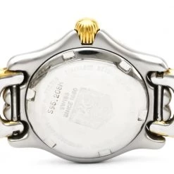 Tag Heuer Grey Gold Plated Stainless Steel S/EL Women's Wristwatch 24MM For Women 10 Tag Heuer Grey Gold Plated Stainless Steel S/EL Women's Wristwatch 24MM For Women -Tag Heuer Sales Shop luxury women tag heuer used watches p159668 003