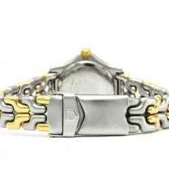 Tag Heuer Grey Gold Plated Stainless Steel S/EL Women's Wristwatch 24MM For Women 11 Tag Heuer Grey Gold Plated Stainless Steel S/EL Women's Wristwatch 24MM For Women -Tag Heuer Sales Shop luxury women tag heuer used watches p159668 004