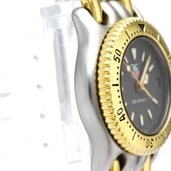 Tag Heuer Grey Gold Plated Stainless Steel S/EL Women's Wristwatch 24MM For Women 12 Tag Heuer Grey Gold Plated Stainless Steel S/EL Women's Wristwatch 24MM For Women -Tag Heuer Sales Shop luxury women tag heuer used watches p159668 005