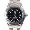 Tag Heuer Black Stainless Steel Aquaracer Women's Wristwatch 28MM For Women