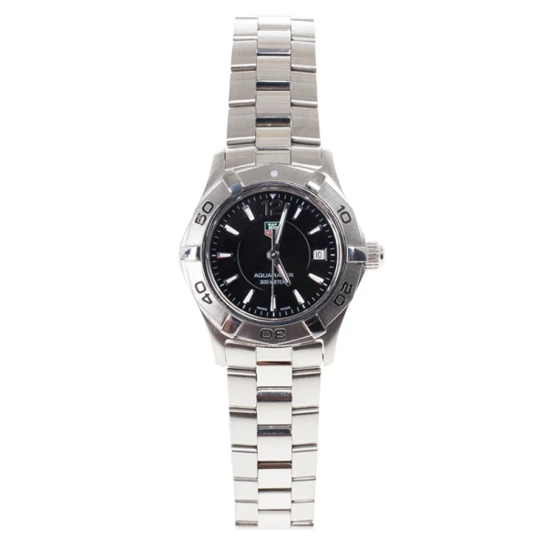 Tag Heuer Black Stainless Steel Aquaracer Women's Wristwatch 28MM For Women 3 Tag Heuer Black Stainless Steel Aquaracer Women's Wristwatch 28MM For Women - Image 3
