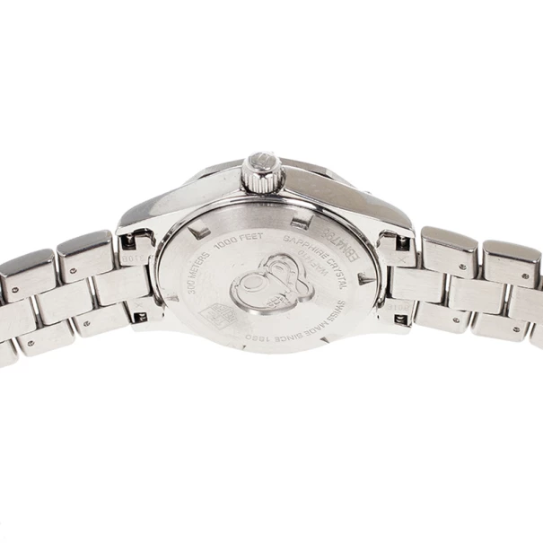 Tag Heuer Black Stainless Steel Aquaracer Women's Wristwatch 28MM For Women 5 Tag Heuer Black Stainless Steel Aquaracer Women's Wristwatch 28MM For Women - Image 5