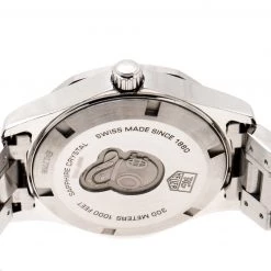 Tag Heuer Mother Of Pearl Stainless Steel Diamond Aquaracer WAF1312.BA0817 Women's Wristwatch 33 Mm For Women -Tag Heuer Sales Shop luxury women tag heuer used watches p197699 001