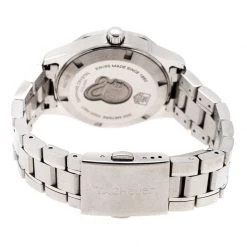 Tag Heuer Mother Of Pearl Stainless Steel Diamond Aquaracer WAF1312.BA0817 Women's Wristwatch 33 Mm For Women -Tag Heuer Sales Shop luxury women tag heuer used watches p197699 007