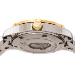 Tag Heuer Mother Of Pearl Two-Tone Stainless Aquaracer WAF1424 Women's Wristwatch 27 Mm For Women -Tag Heuer Sales Shop luxury women tag heuer used watches p224675 006