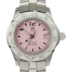 Tag Heuer Aquaracer Stainless Steel Automatic Womens Wristwatch 29 MM For Women