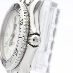 Tag Heuer White Stainless Steel Sel Professional 200M WG1310 Women's Wristwatch 28 MM For Women 12 Tag Heuer White Stainless Steel Sel Professional 200M WG1310 Women's Wristwatch 28 MM For Women -Tag Heuer Sales Shop luxury women tag heuer used watches p242398 008