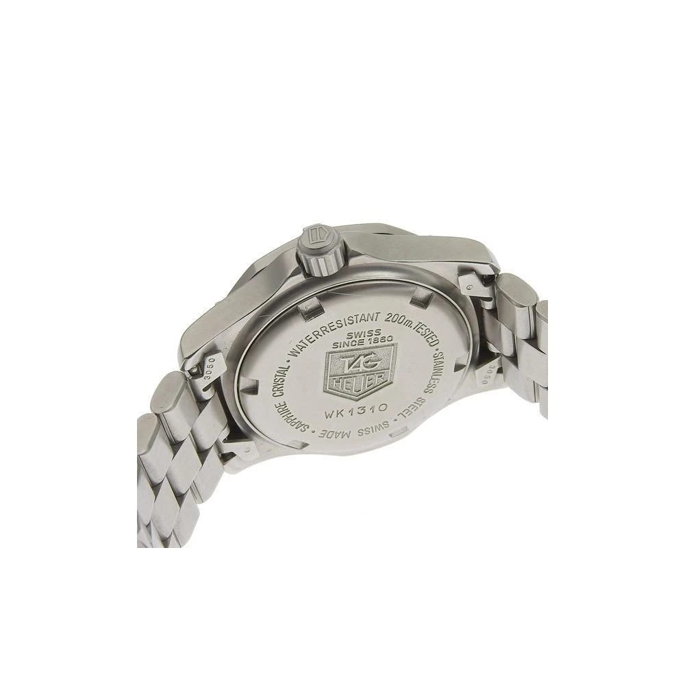 Tag Heuer Black Stainless Steel Professional WK1310 Women's Wristwatch 28.5 MM For Women 3 Tag Heuer Black Stainless Steel Professional WK1310 Women's Wristwatch 28.5 MM For Women - Image 3