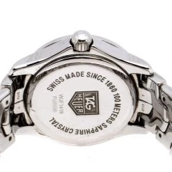 Tag Heuer Blue Mother Of Pearl Stainless Steel Diamond Link Women's Wristwatch 23 MM For Women 11 Tag Heuer Blue Mother Of Pearl Stainless Steel Diamond Link Women's Wristwatch 23 MM For Women -Tag Heuer Sales Shop luxury women tag heuer used watches p253340 001