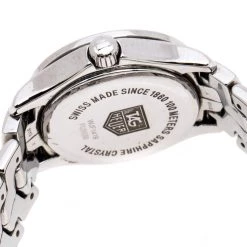 Tag Heuer Blue Mother Of Pearl Stainless Steel Diamond Link Women's Wristwatch 23 MM For Women 13 Tag Heuer Blue Mother Of Pearl Stainless Steel Diamond Link Women's Wristwatch 23 MM For Women -Tag Heuer Sales Shop luxury women tag heuer used watches p253340 002