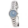 Tag Heuer Blue Mother Of Pearl Stainless Steel Diamond Link Women's Wristwatch 23 MM For Women