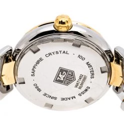 Tag Heuer Silver White Two-Tone Stainless Steel Link WAT1452.BB0955 Women's Wristwatch 29 Mm For Women -Tag Heuer Sales Shop luxury women tag heuer used watches p255980 001