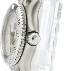 Tag Heuer White Stainless Steel WG1412 Professional Women's Wristwatch 24MM For Women -Tag Heuer Sales Shop luxury women tag heuer used watches p265723 003