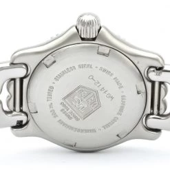 Tag Heuer White Stainless Steel WG1412 Professional Women's Wristwatch 24MM For Women -Tag Heuer Sales Shop luxury women tag heuer used watches p265723 004
