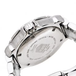 Tag Heuer White Stainless Steel Ceramic Diamond Formula 1 WAH1213 Women's Wristwatch 34 Mm For Women -Tag Heuer Sales Shop luxury women tag heuer used watches p289619 001