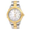 Tag Heuer Mother Of Pearl Two-Tone Stainless Steel Diamond Aquaracer WAF1320 Women's Wristwatch 32 Mm For Women