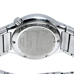 TAG Heuer Blue Stainless Steel Diamond Alter Ego WP1316 Women's Wristwatch 29 Mm For Women -Tag Heuer Sales Shop luxury women tag heuer used watches p312487 003