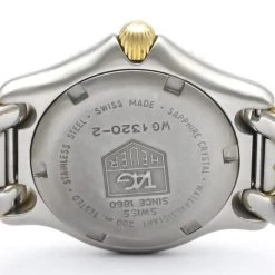 Tag Heuer Grey Gold Plated Stainless Steel Sel 200M WG1320 Women's Wristwatch 27 MM For Women -Tag Heuer Sales Shop luxury women tag heuer used watches p331312 006