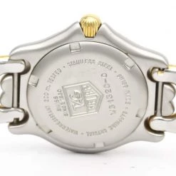 Tag Heuer Gray Gold Plated Stainless Steel Professional WG1320-0 Women's Wristwatch 28 MM For Women -Tag Heuer Sales Shop luxury women tag heuer used watches p383000 003