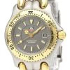 Tag Heuer Gray Gold Plated Stainless Steel Professional WG1320-0 Women's Wristwatch 28 MM For Women