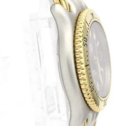 Tag Heuer Gray Gold Plated Stainless Steel Professional WG1320-0 Women's Wristwatch 28 MM For Women -Tag Heuer Sales Shop luxury women tag heuer used watches p383000 008