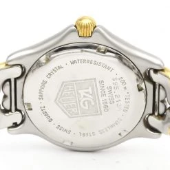 Tag Heuer Gray Gold Plated Stainless Steel Sel Professional 200M S95.213 Women's Wristwatch 34 MM For Women -Tag Heuer Sales Shop luxury women tag heuer used watches p383001 002