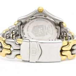 Tag Heuer Gray Gold Plated Stainless Steel Sel Professional 200M S95.213 Women's Wristwatch 34 MM For Women -Tag Heuer Sales Shop luxury women tag heuer used watches p383001 007