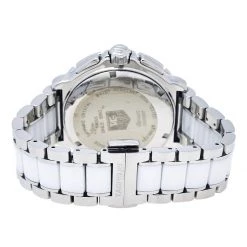 Tag Heuer White Stainless Steel & Ceramic Diamond Formula 1 CAH1213 Women's Wristwatch 41 Mm For Women -Tag Heuer Sales Shop luxury women tag heuer used watches p445305 005