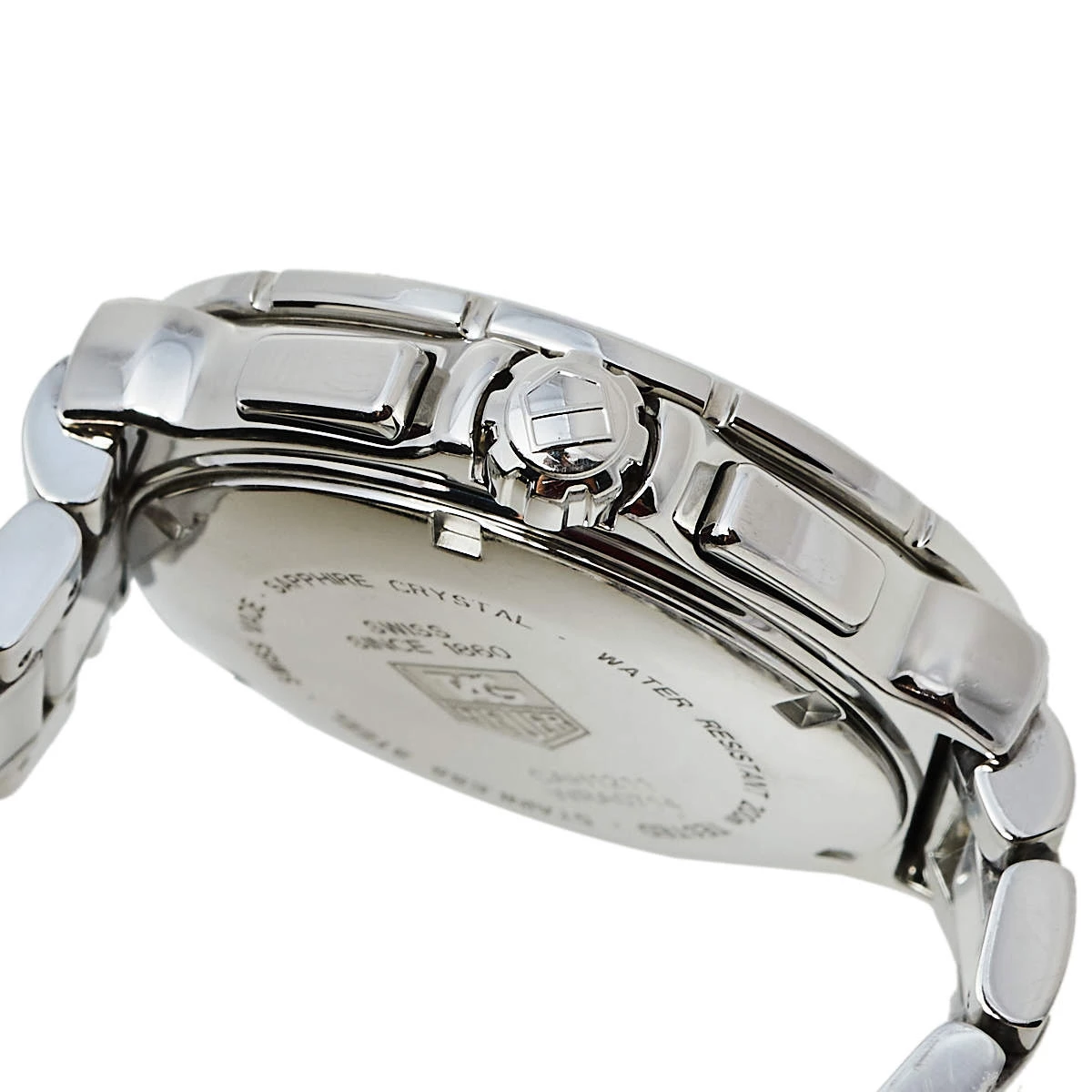 Tag Heuer White Ceramic & Stainless Steel Formula 1 CAH1211.BA0863 Women's Wristwatch 41 Mm For Women 6 Tag Heuer White Ceramic & Stainless Steel Formula 1 CAH1211.BA0863 Women's Wristwatch 41 Mm For Women - Image 6