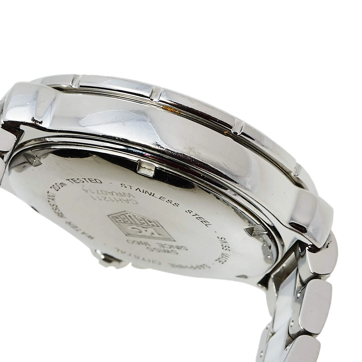 Tag Heuer White Ceramic & Stainless Steel Formula 1 CAH1211.BA0863 Women's Wristwatch 41 Mm For Women 7 Tag Heuer White Ceramic & Stainless Steel Formula 1 CAH1211.BA0863 Women's Wristwatch 41 Mm For Women - Image 7