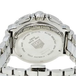 Tag Heuer White Ceramic & Stainless Steel Formula 1 CAH1211.BA0863 Women's Wristwatch 41 Mm For Women 11 Tag Heuer White Ceramic & Stainless Steel Formula 1 CAH1211.BA0863 Women's Wristwatch 41 Mm For Women -Tag Heuer Sales Shop luxury women tag heuer used watches p463703 008
