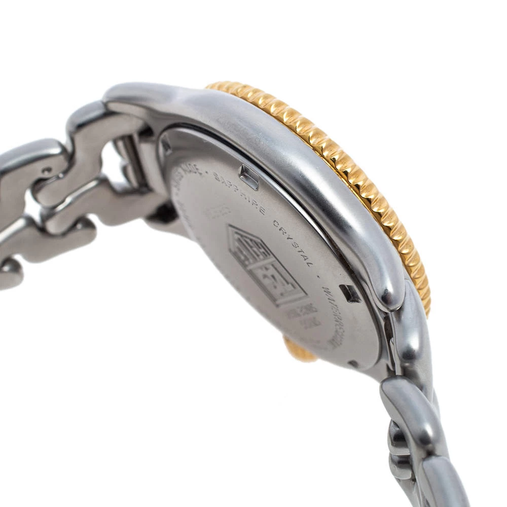 Tag Heuer Silver Two-Tone Stainless Steel Professional S95.813K Women's Wristwatch 34 Mm For Women 7 Tag Heuer Silver Two-Tone Stainless Steel Professional S95.813K Women's Wristwatch 34 Mm For Women - Image 7