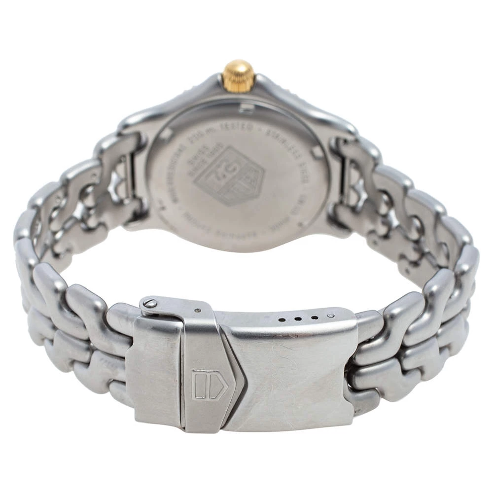 Tag Heuer Silver Two-Tone Stainless Steel Professional S95.813K Women's Wristwatch 34 Mm For Women 5 Tag Heuer Silver Two-Tone Stainless Steel Professional S95.813K Women's Wristwatch 34 Mm For Women - Image 5