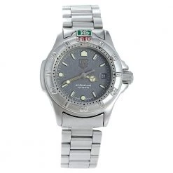 Tag Heuer Grey Stainless Steel Professional 4000 999.208A Women's Wristwatch 28 Mm For Women
