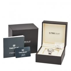 Tag Heuer Mother Of Pearl Stainless Steel Aquaracer WBD1311 Women's Wristwatch 33 Mm For Women -Tag Heuer Sales Shop luxury women tag heuer used watches p535721 001