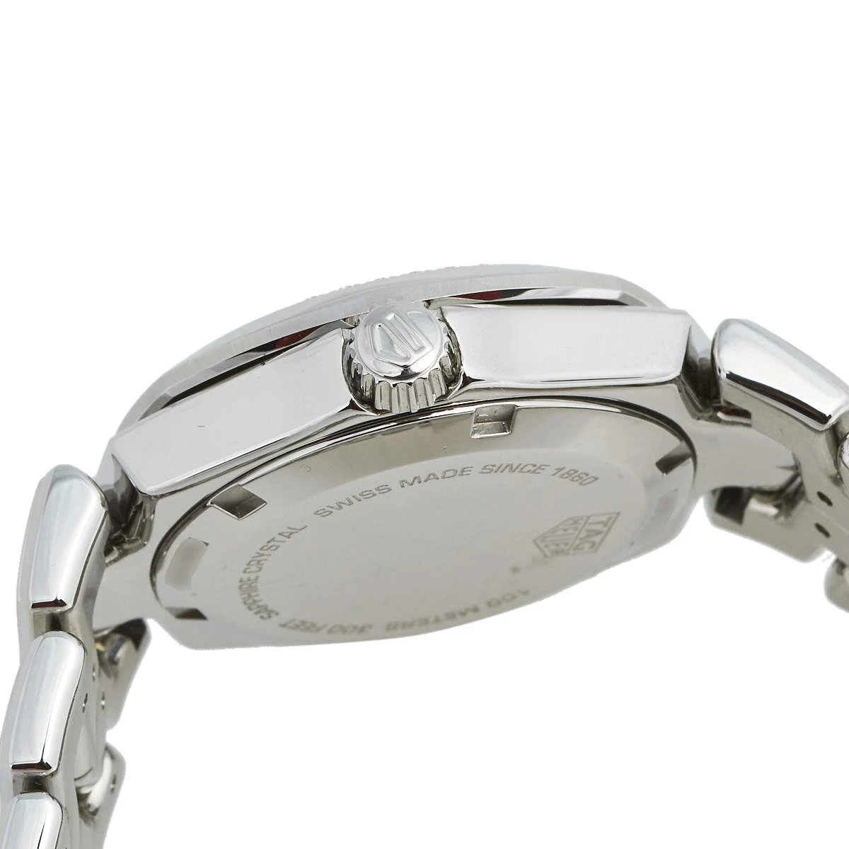 Tag Heuer Mother Of Pearl Stainless Steel Diamond Link WBC1318 Women's Wristwatch 32 Mm For Women 6 Tag Heuer Mother Of Pearl Stainless Steel Diamond Link WBC1318 Women's Wristwatch 32 Mm For Women - Image 6