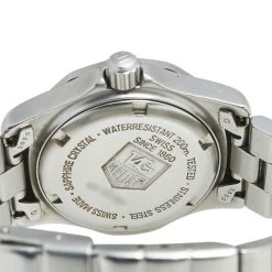 Tag Heuer Black Stainless Steel Professional WK1310 Women's Wristwatch 29 Mm For Women 12 Tag Heuer Black Stainless Steel Professional WK1310 Women's Wristwatch 29 Mm For Women -Tag Heuer Sales Shop luxury women tag heuer used watches p557382 001