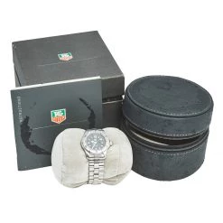 Tag Heuer Black Stainless Steel Professional WK1310 Women's Wristwatch 29 Mm For Women 17 Tag Heuer Black Stainless Steel Professional WK1310 Women's Wristwatch 29 Mm For Women -Tag Heuer Sales Shop luxury women tag heuer used watches p557382 009