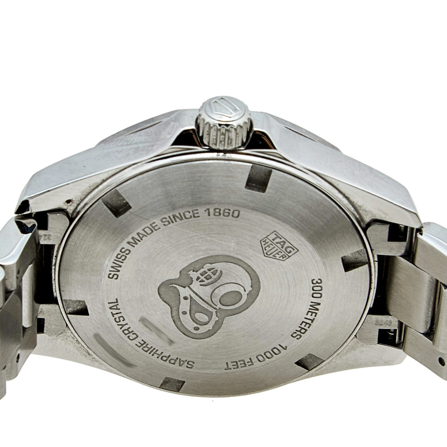 TAG Heuer Mother Of Pearl Stainless Steel Aquaracer WBD1311 Women's Wristwatch 32 Mm For Women 4 TAG Heuer Mother Of Pearl Stainless Steel Aquaracer WBD1311 Women's Wristwatch 32 Mm For Women - Image 4