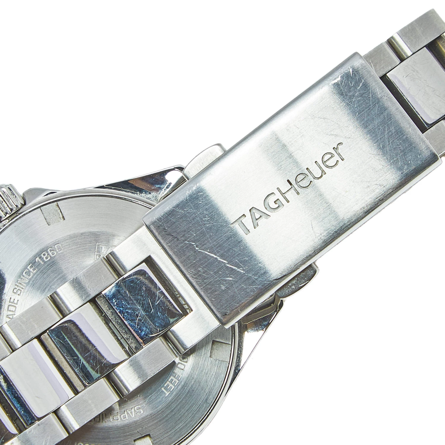TAG Heuer Mother Of Pearl Stainless Steel Aquaracer WBD1311 Women's Wristwatch 32 Mm For Women 6 TAG Heuer Mother Of Pearl Stainless Steel Aquaracer WBD1311 Women's Wristwatch 32 Mm For Women - Image 6