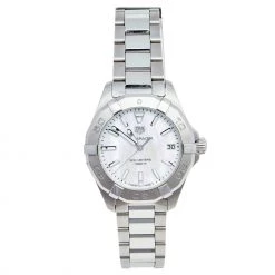 TAG Heuer Mother Of Pearl Stainless Steel Aquaracer WBD1311 Women's Wristwatch 32 Mm For Women